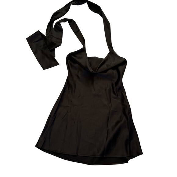 Canton Walker dress NWT cowl neck mini - Picture 2 of 11